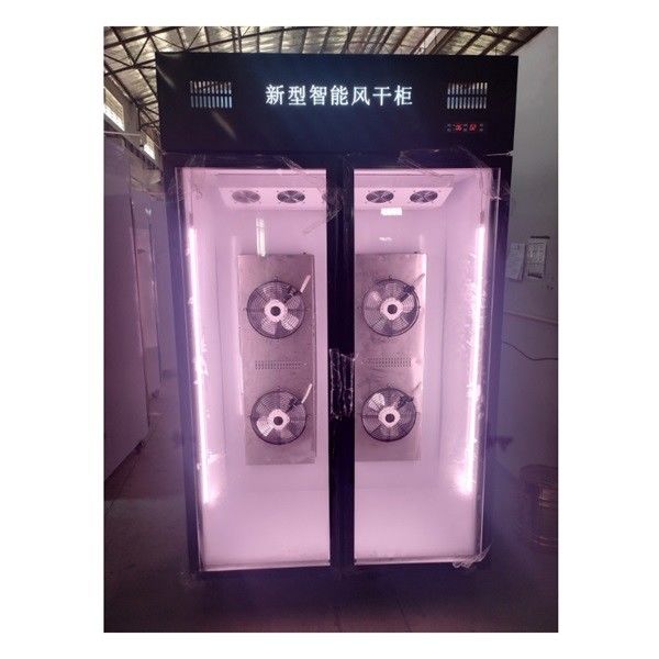 1.5 Kw 220V Steel In Black Electronic Panel Duck Drying Cabinet Keep Freshing Equipment